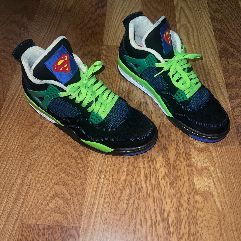 Jordan Athletic Shoes - Black and Green